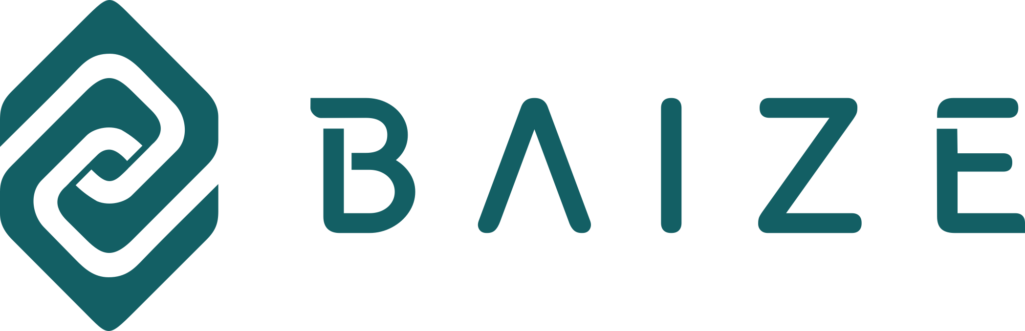 baize logo 墨绿透明